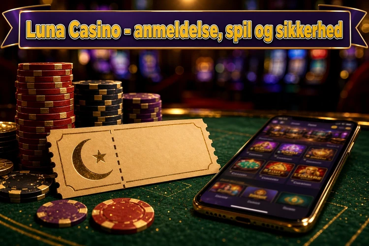 Luna Casino - anmeldelse, spil og sikkerhed