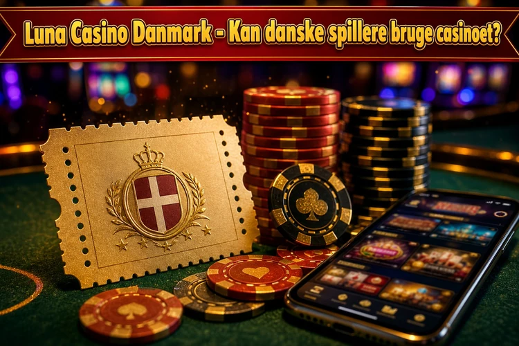 Luna Casino Danmark - Kan danske spillere bruge casinoet?